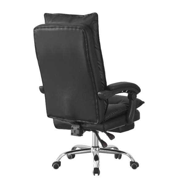 Ghế da văn phòng màu đen ngả lưng có gác chân: SG - 5173-1 - $hienthicat
